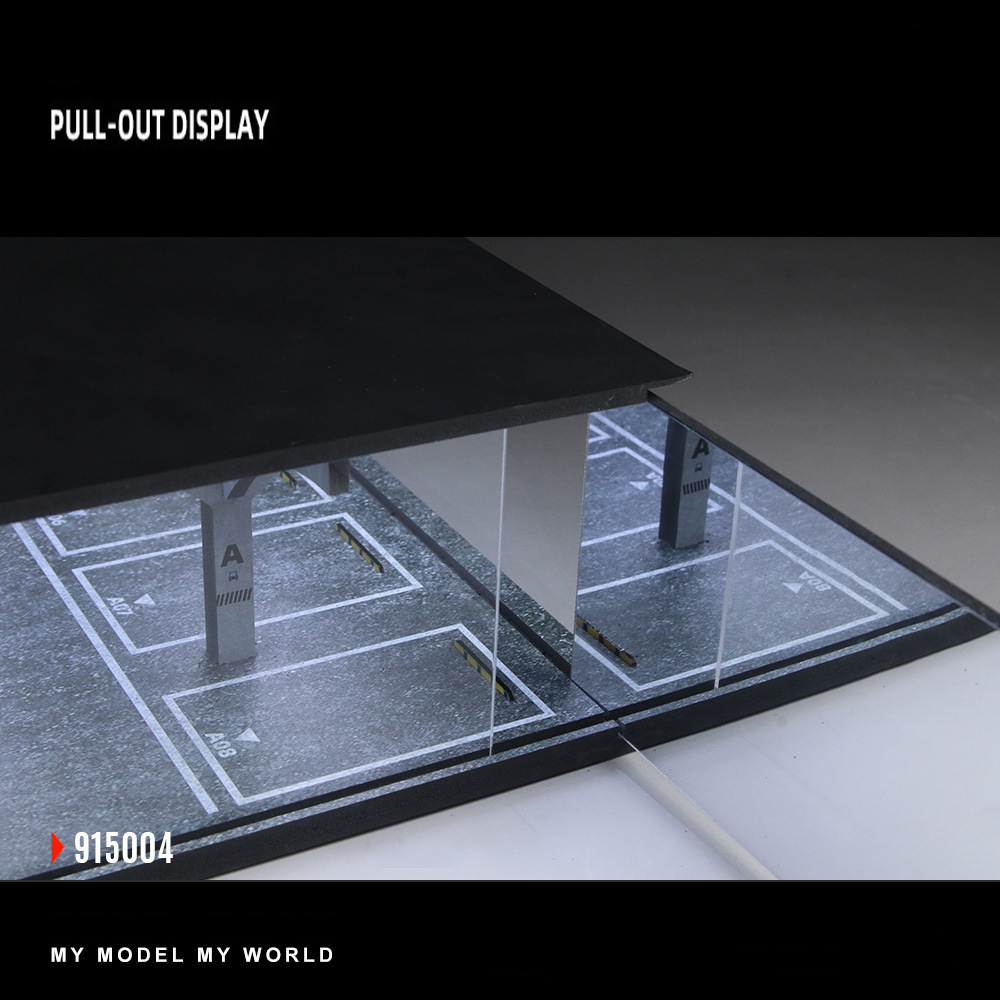 1:64 Scale Underground Garage  - Garage Lighting Decor ulasan dan harga