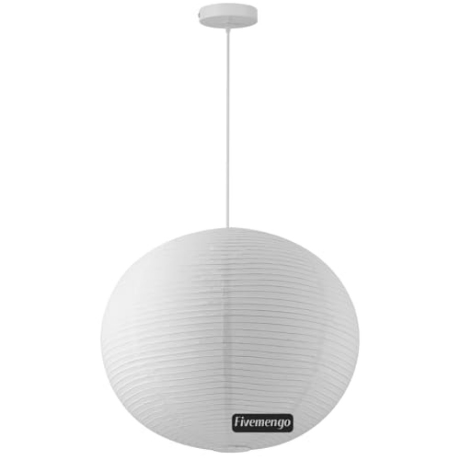 Large Rice Paper Pendant Light - Lantern Paper Solar ulasan dan harga