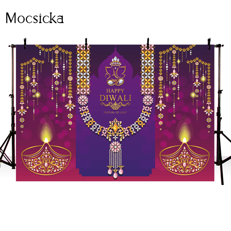 Happy Diwali Photography Backd - Lighting Decor For Diwali ulasan dan harga