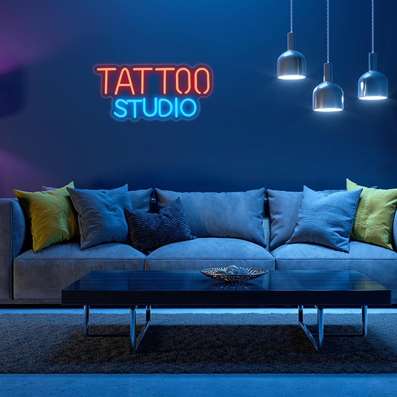 Dimmable Tattoo Studio Neon Si - Garage Lighting Decor ulasan dan harga