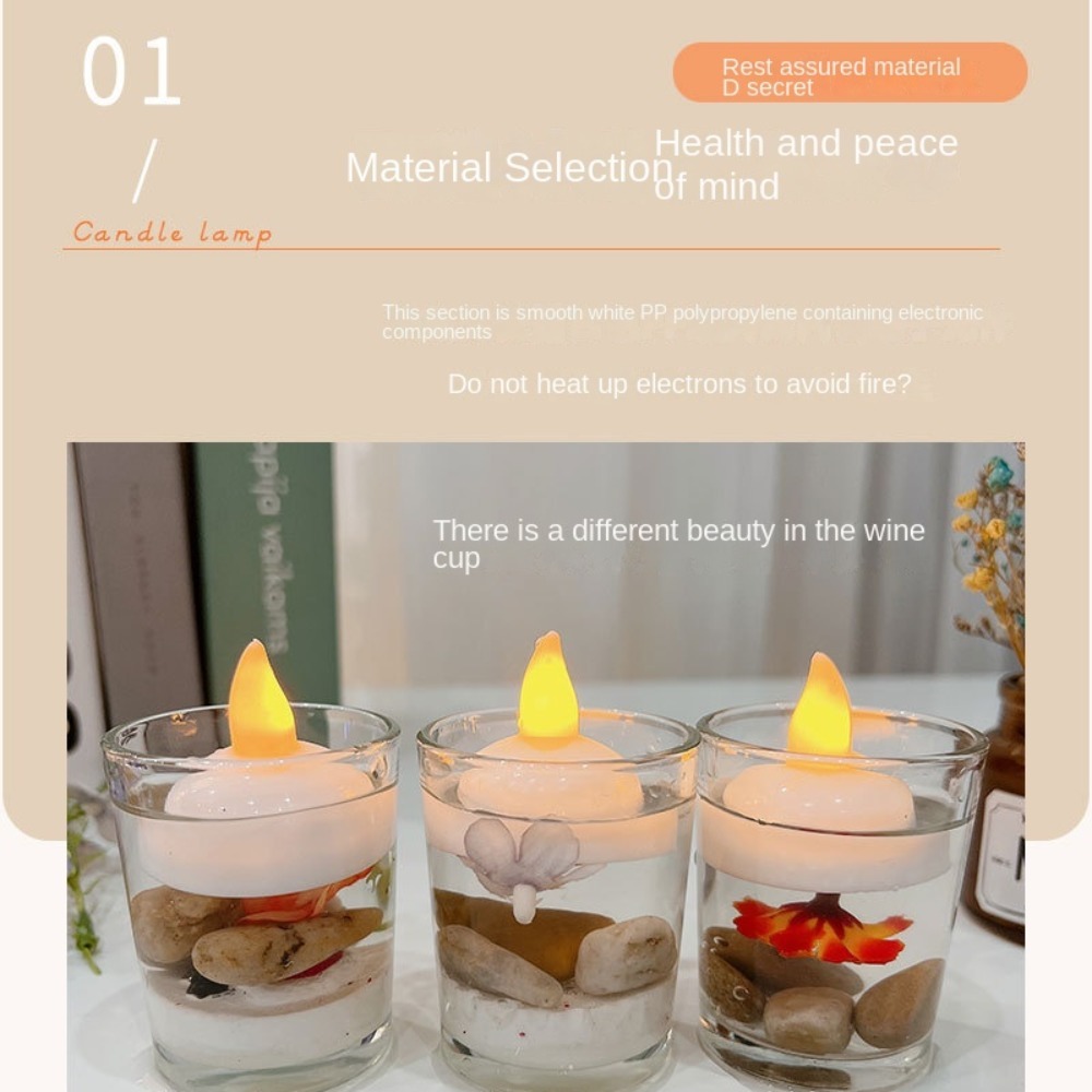 5Pcs Diwali Diya LED Light Flo - Lighting Decor For Diwali ulasan dan harga