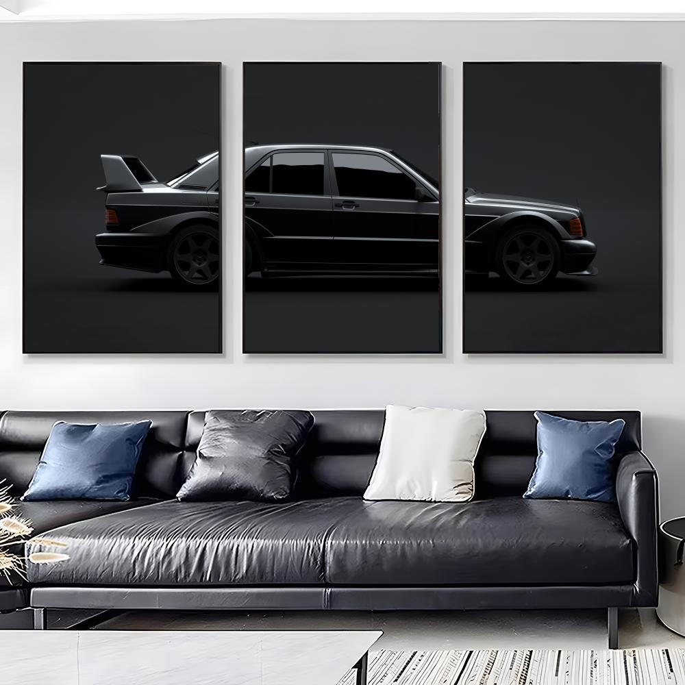 Classic Sports Car 190E Design - Lighting Mcqueen Wall Decor ulasan dan harga