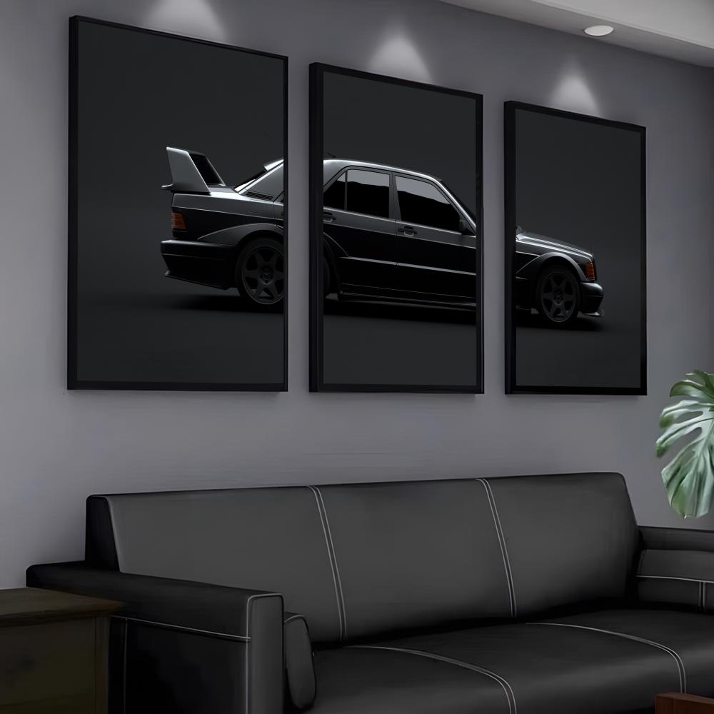 Classic Sports Car 190E Design - Lighting Mcqueen Wall Decor ulasan dan harga