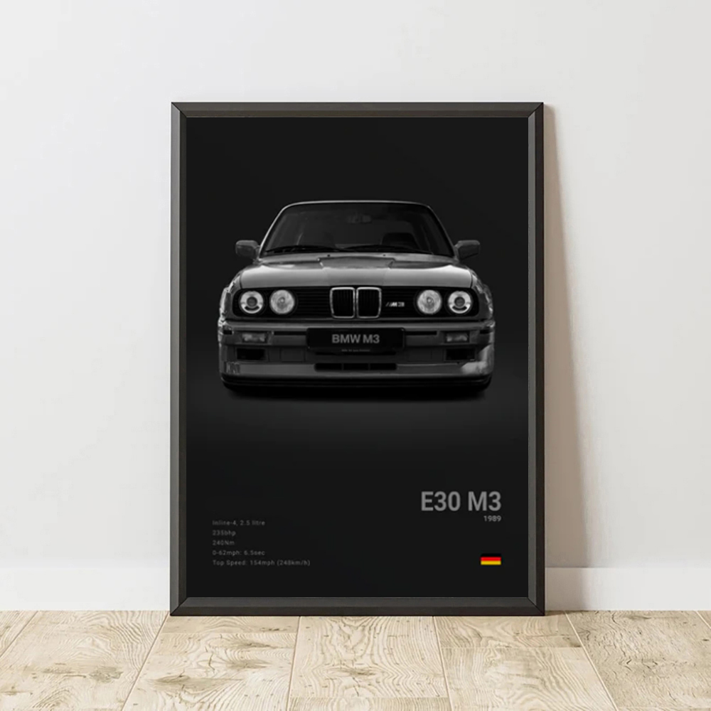2-A1 Famous Cars G80 M3C Canva - Lighting Mcqueen Wall Decor ulasan dan harga