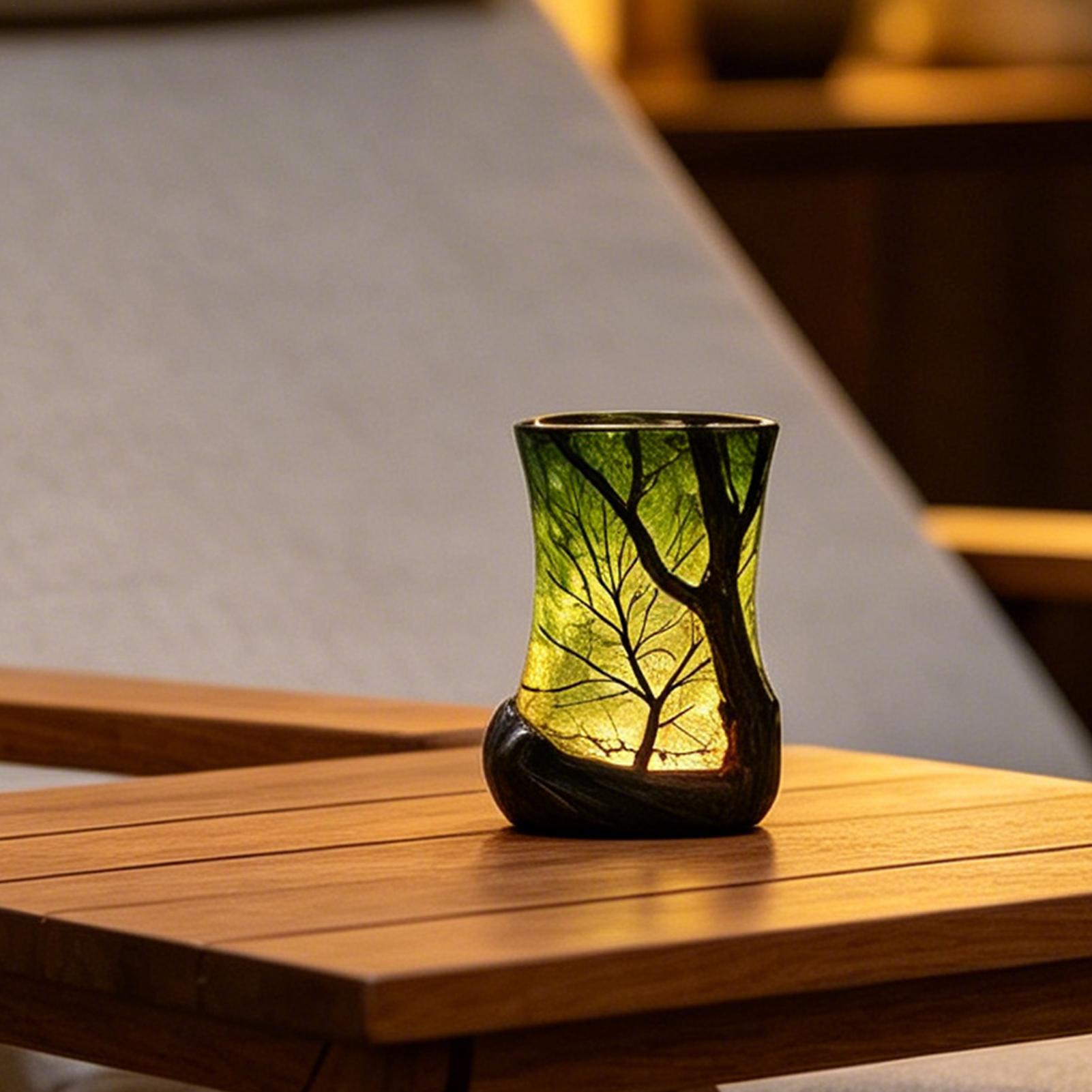Bedside Table Lamp Forest Nigh - Decor Lighting & Decor Fires Photos ulasan dan harga