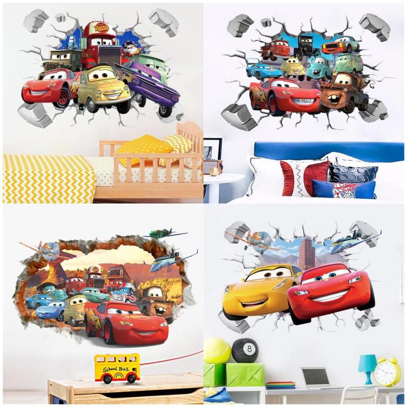 Disney Cartoon Car Lighting Mc - Lighting Mcqueen Wall Decor ulasan dan harga