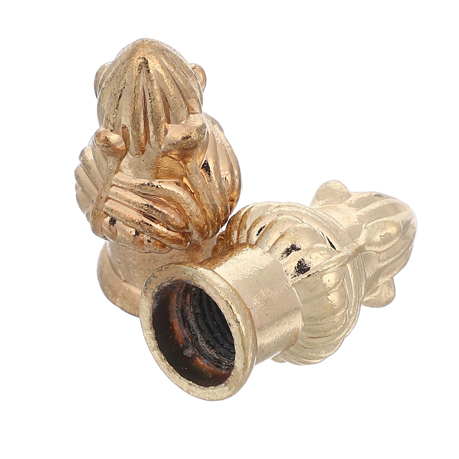 2pcs Lamp Finial Cap Knob For  - Lighting Metal Wall Decor ulasan dan harga
