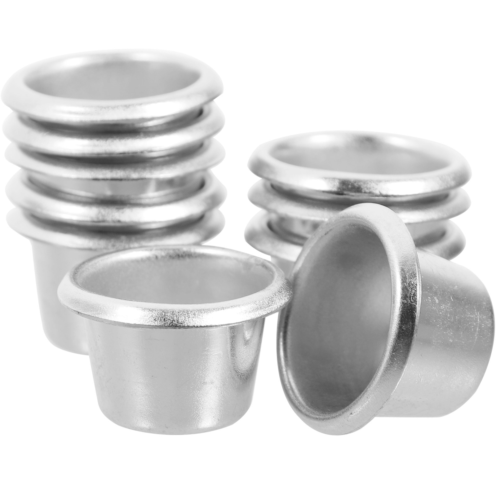 10Pcs Metal Cup Set Iron Holde - Candle Holder Set ulasan dan harga