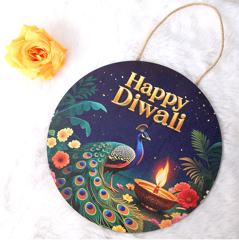 Lotus & Peacock Diwali Decor - - Lighting Decor For Diwali ulasan dan harga