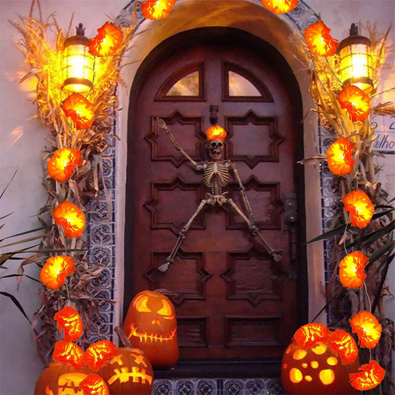3M Mexican Marigold Artificial - Lighting Decor For Diwali ulasan dan harga