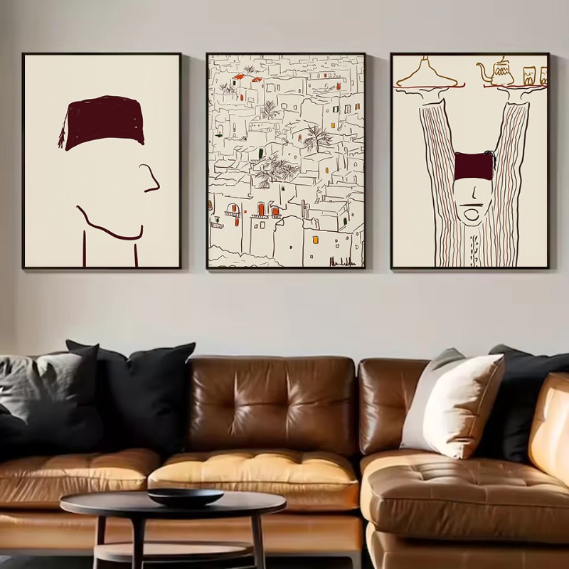 Morocco Travel Moroccan Villag - Lighting Mcqueen Wall Decor ulasan dan harga