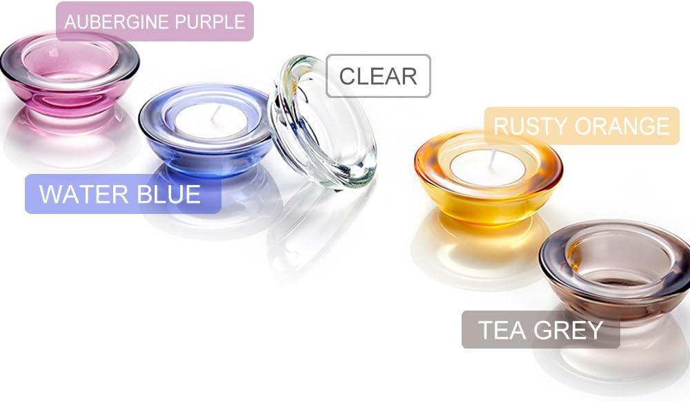 Set of 24 Clear Tealight Candl - Candle Holder Set ulasan dan harga