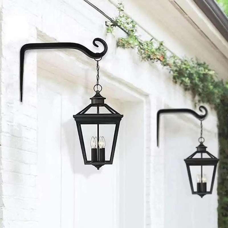 Wall Hanging Basket Iron Flowe - Lighting Metal Wall Decor ulasan dan harga