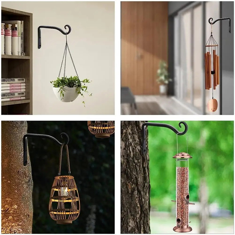 Wall Hanging Basket Iron Flowe - Lighting Metal Wall Decor ulasan dan harga