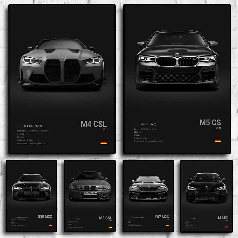 Pop Black And White Poster Wal - Lighting Mcqueen Wall Decor ulasan dan harga
