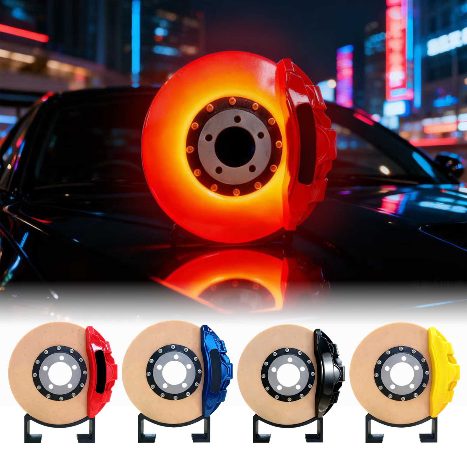 Brake Disc Neon Sign LED Garag - Garage Lighting Decor ulasan dan harga