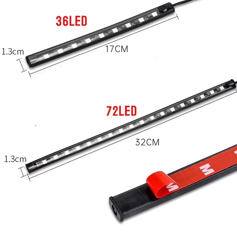 Led Motorcycle RGB Atmosphere  - Lighting Bolt Decor ulasan dan harga