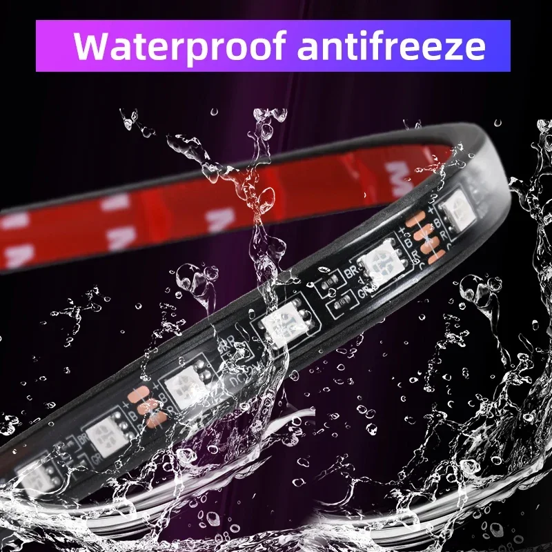 Led Motorcycle RGB Atmosphere  - Lighting Bolt Decor ulasan dan harga