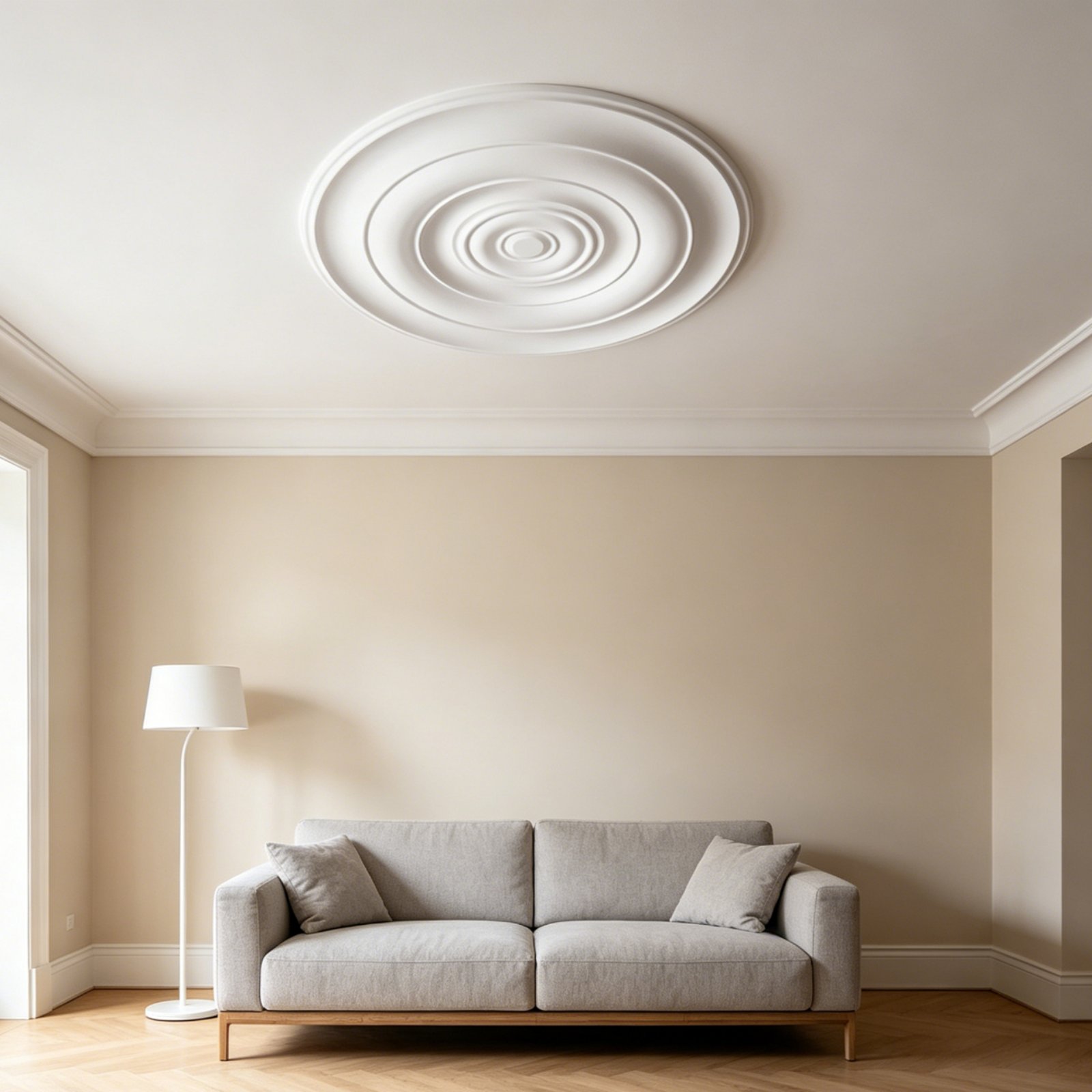 Round Ceiling Medallion Europe - Decor Lighting & Decor Fires Photos ulasan dan harga
