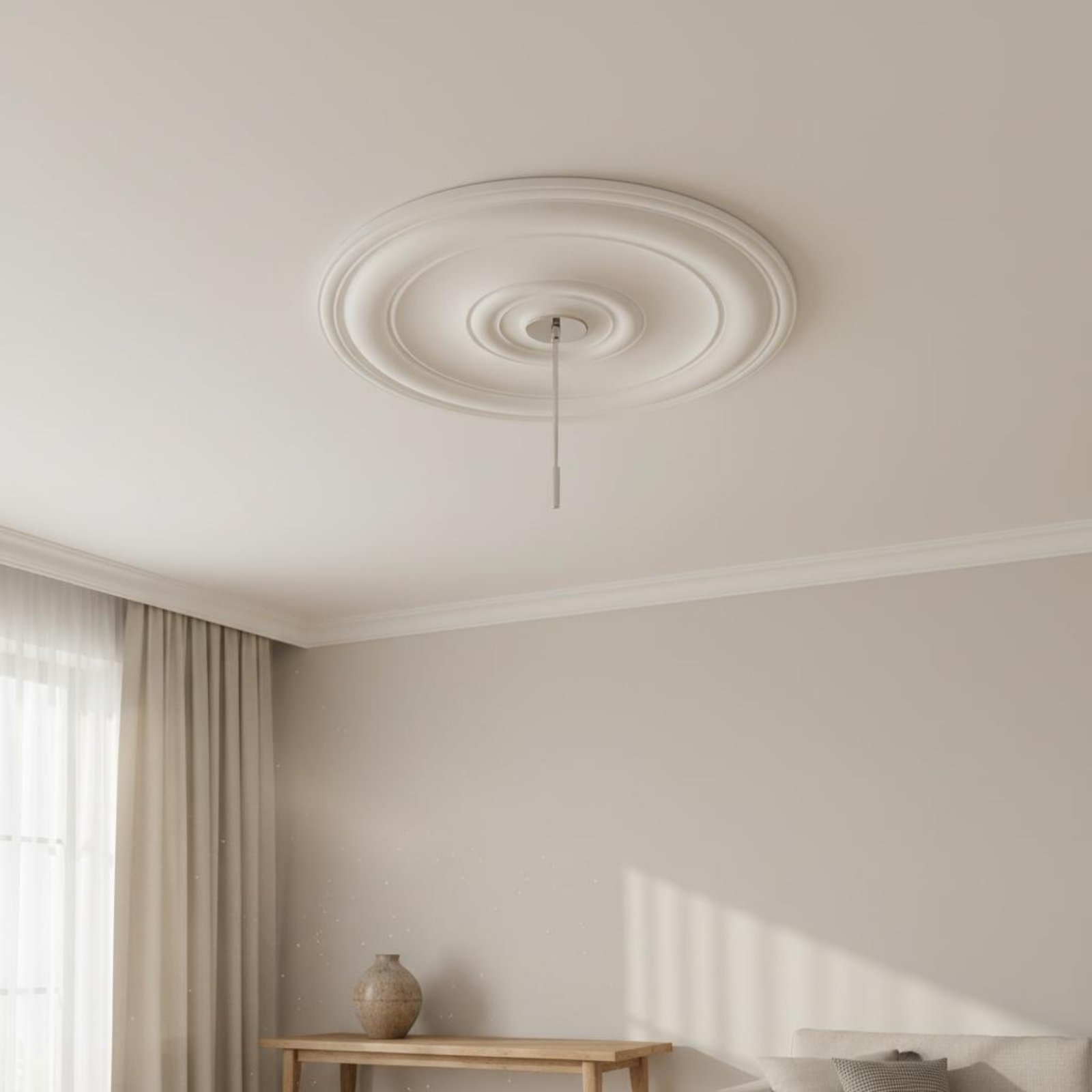 Round Ceiling Medallion Europe - Decor Lighting & Decor Fires Photos ulasan dan harga