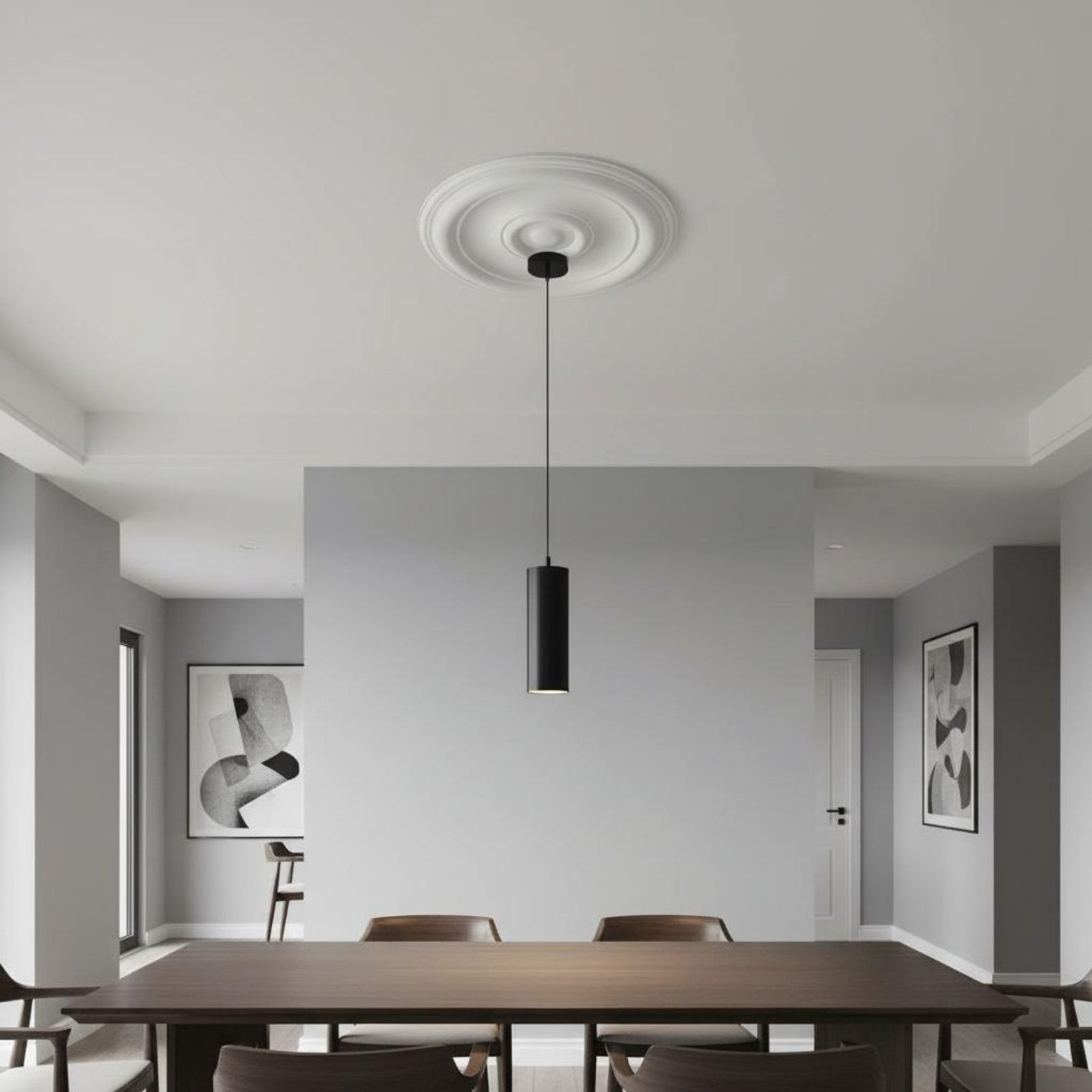 Round Ceiling Medallion Europe - Decor Lighting & Decor Fires Photos ulasan dan harga
