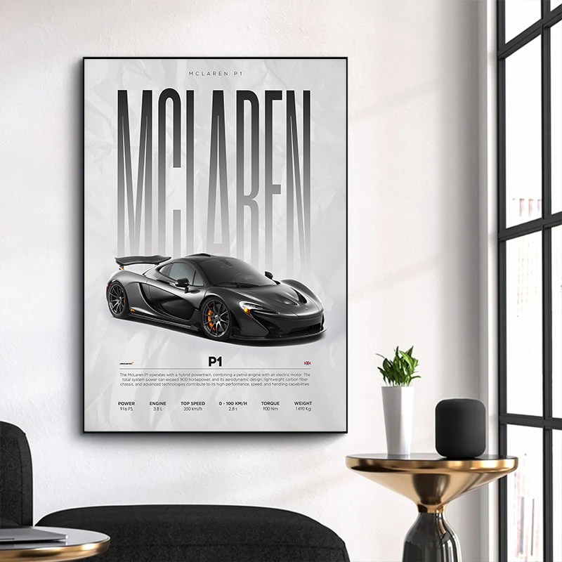 Luxury Super Car Race Cars M-M - Lighting Mcqueen Wall Decor ulasan dan harga