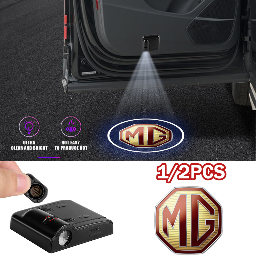 Car Door Wireless Laser Projec - Garage Lighting Decor ulasan dan harga