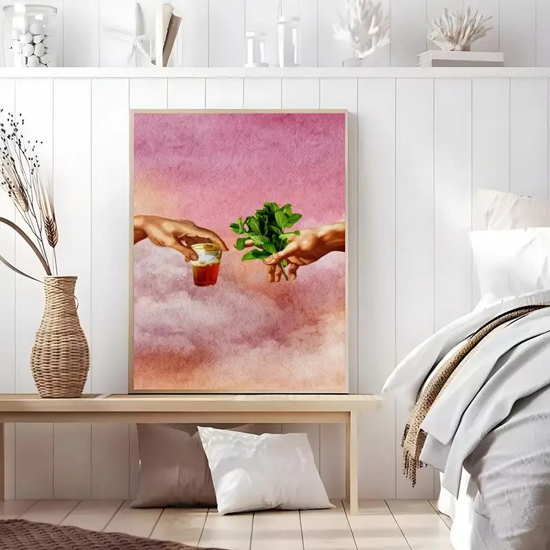 Retro Fashion Poster Prints, M - Lighting Mcqueen Wall Decor ulasan dan harga