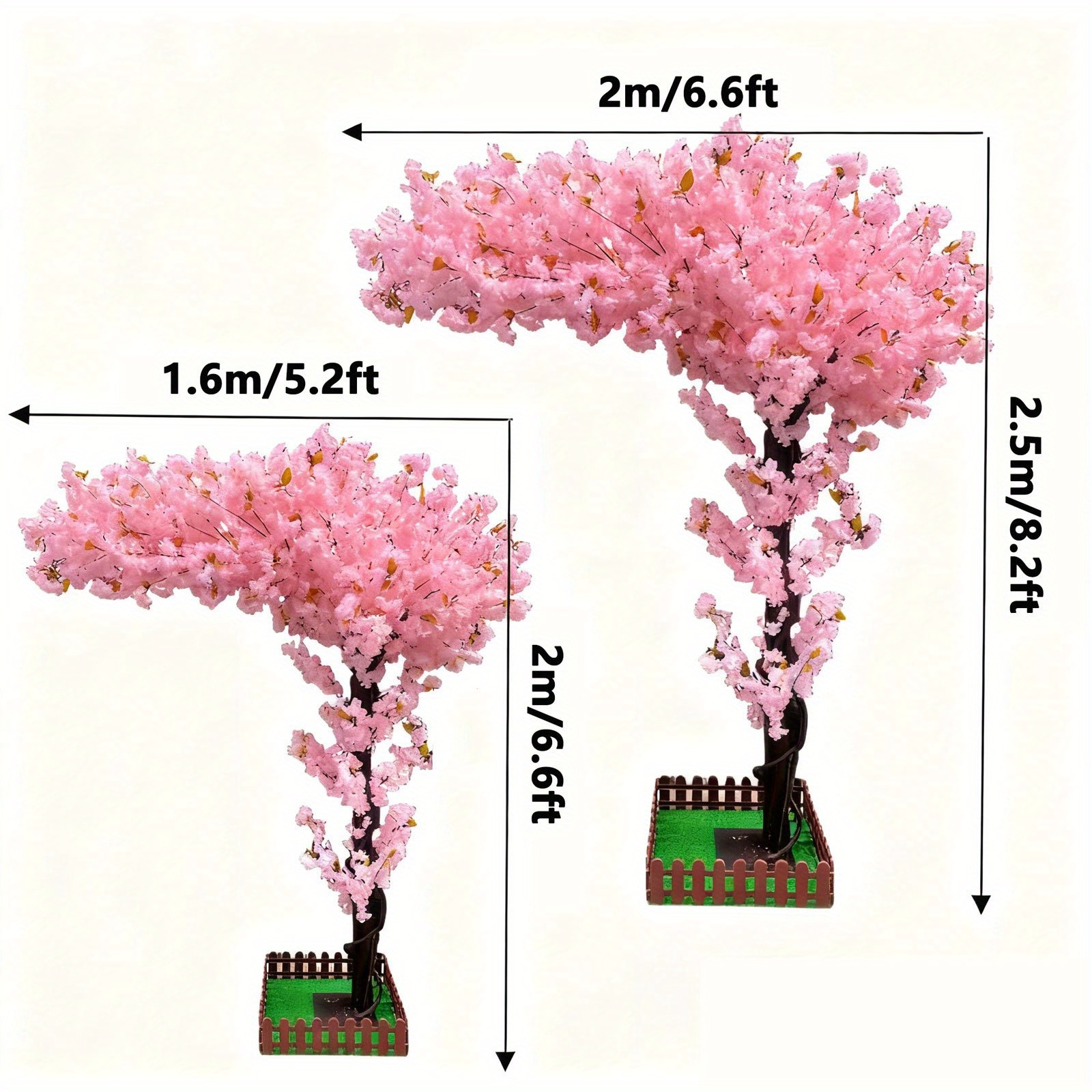 Artificial Cherry Blossom Tree - Lighting Decor Living Room ulasan dan harga