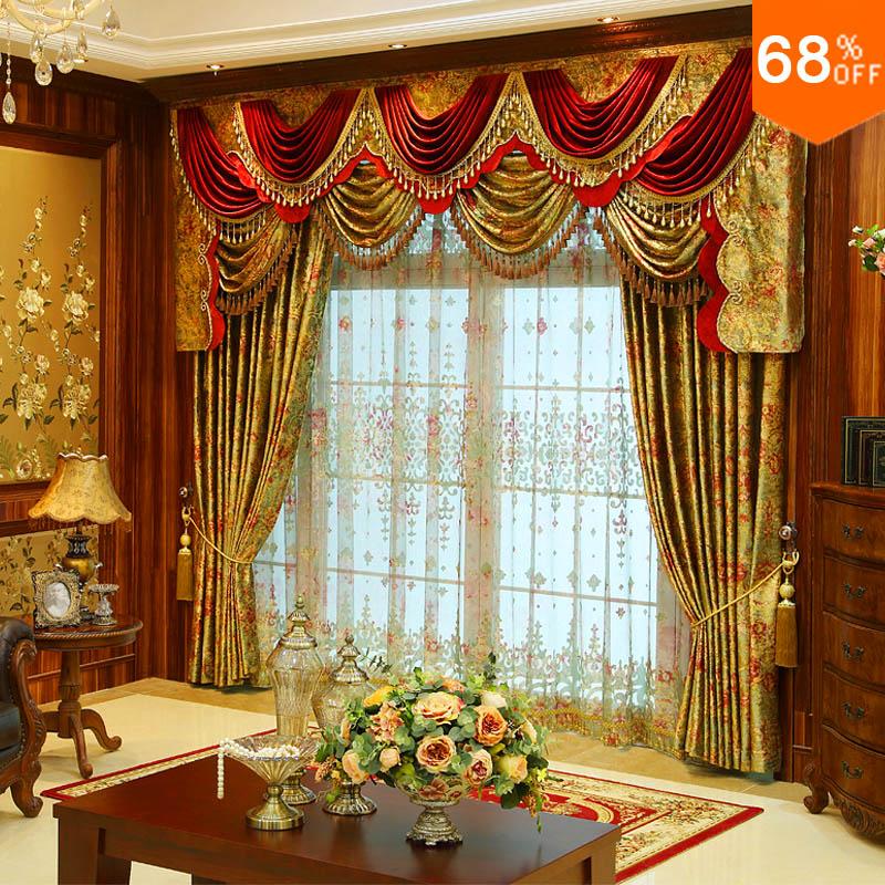 luxury curtain for window curt - Lighting Decor Wow ulasan dan harga
