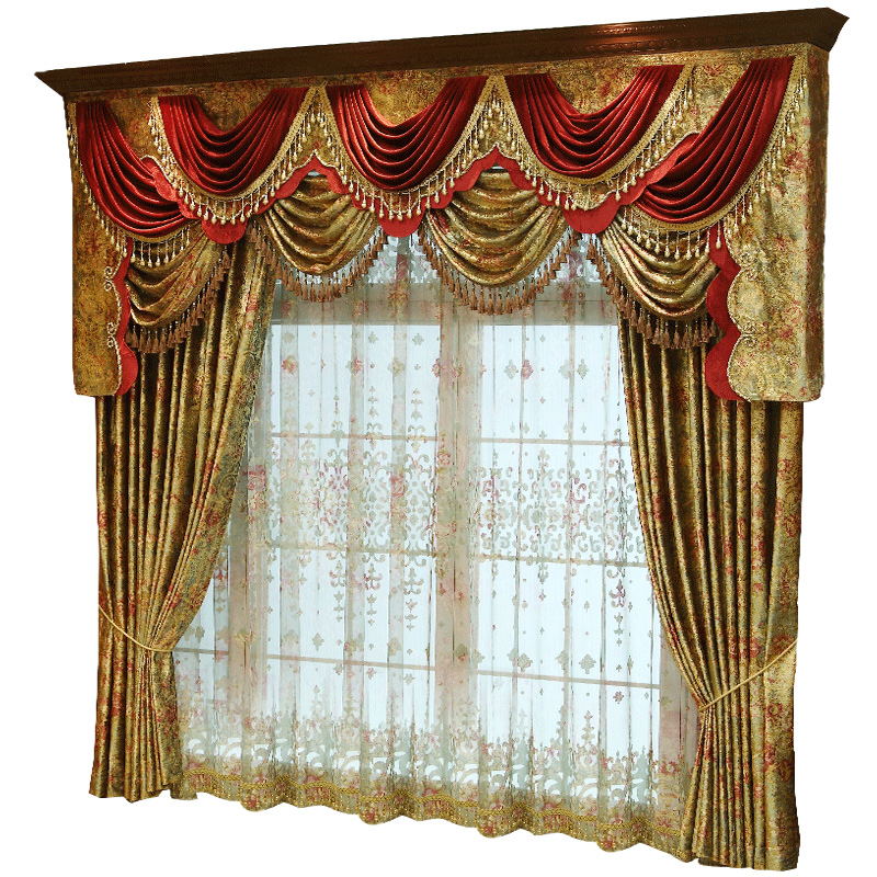 luxury curtain for window curt - Lighting Decor Wow ulasan dan harga