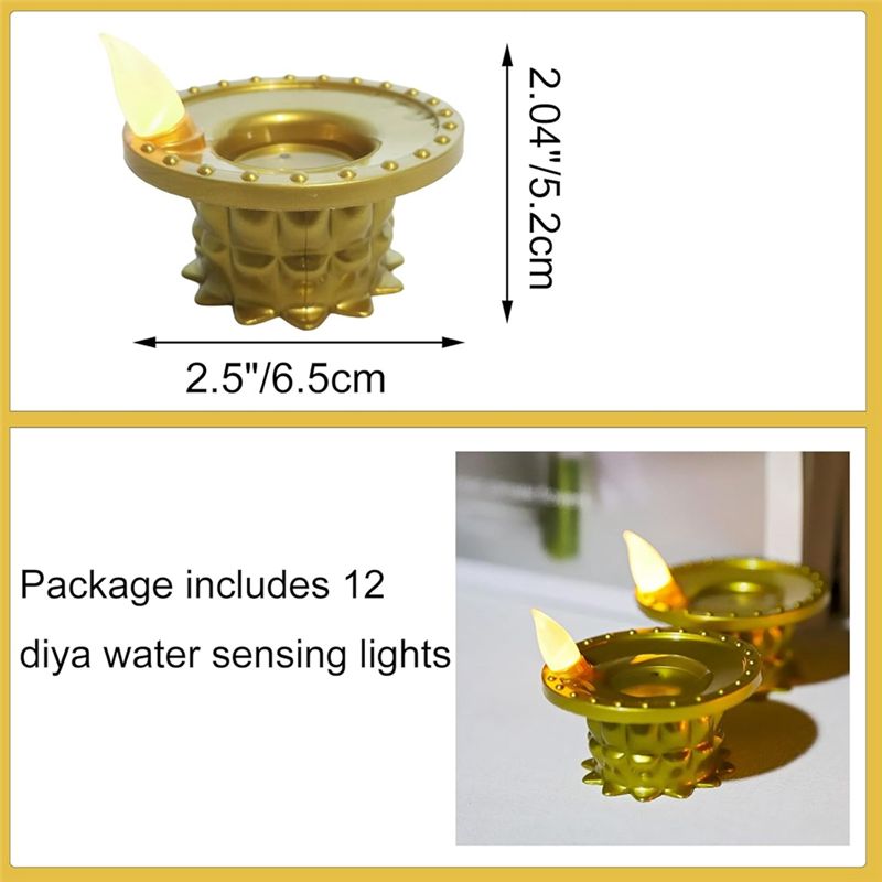 BHBD-Waterproof Flameless Oil  - Lighting Decor For Diwali ulasan dan harga