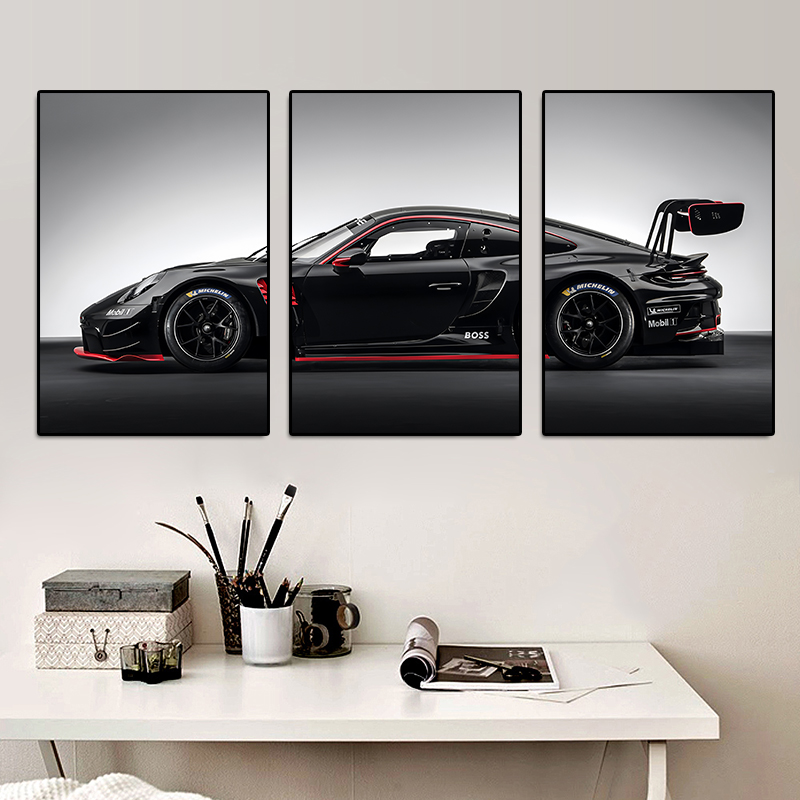 3Pcs Vintage Industrial Style  - Lighting Mcqueen Wall Decor ulasan dan harga