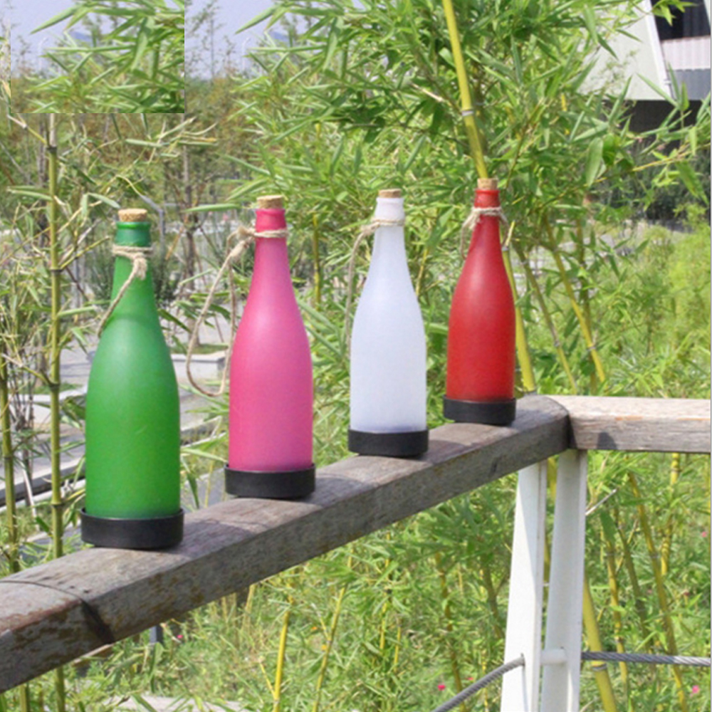 Wine Bottle Hanging Light Lamp - Lantern Paper Solar ulasan dan harga