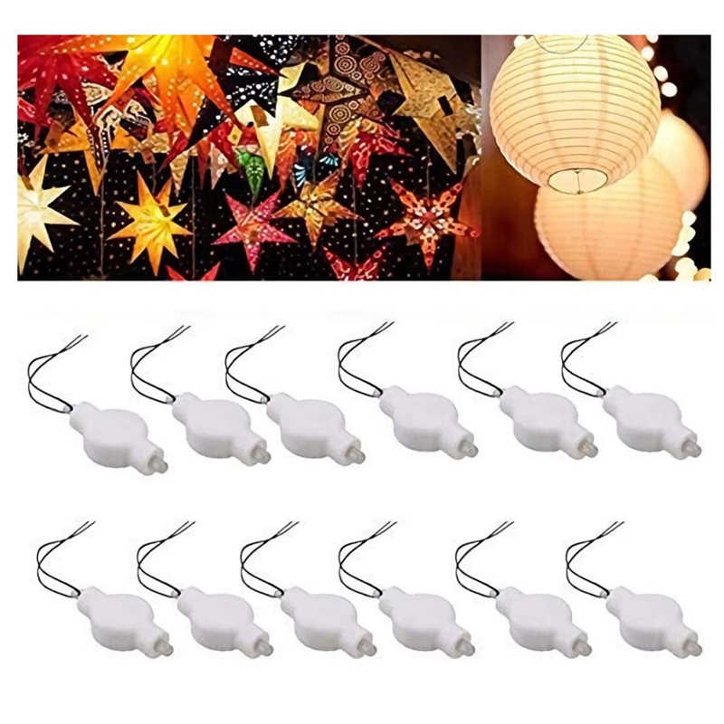 AAAF LED Battery Operated Bulb - Lantern Paper Solar ulasan dan harga