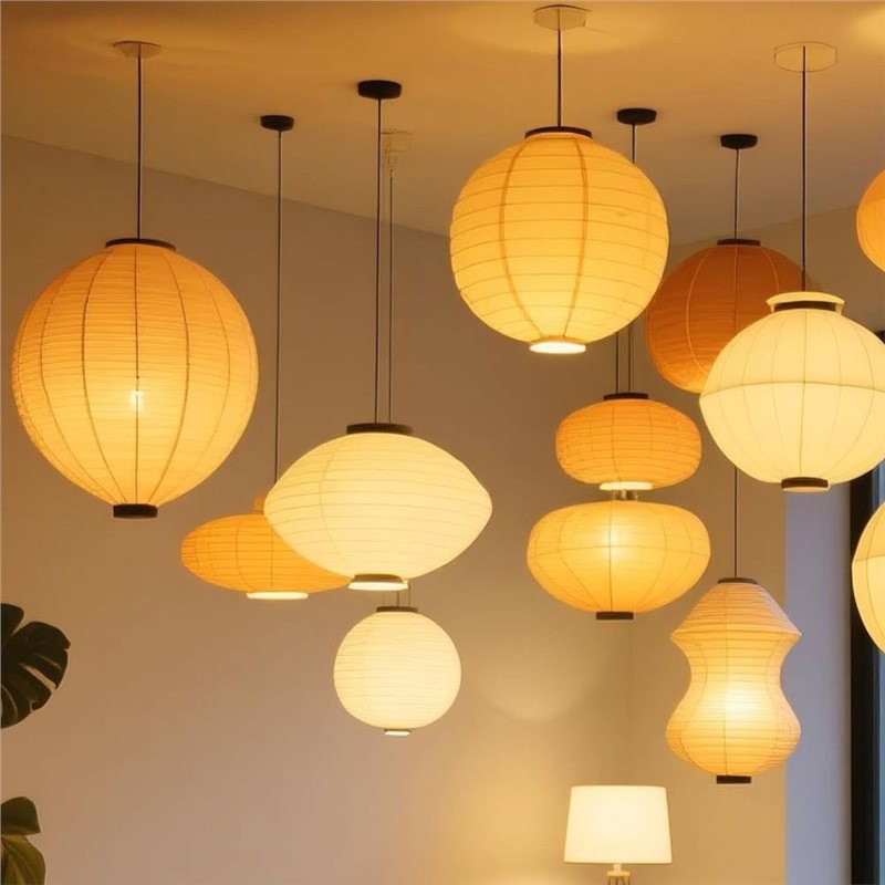 AAAF LED Battery Operated Bulb - Lantern Paper Solar ulasan dan harga