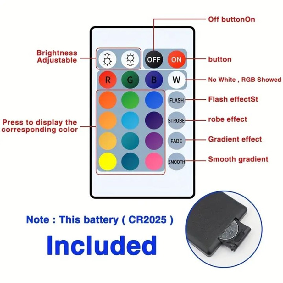 Bluetooth LED Lights Strip 505 - Lighting Bolt Decor ulasan dan harga