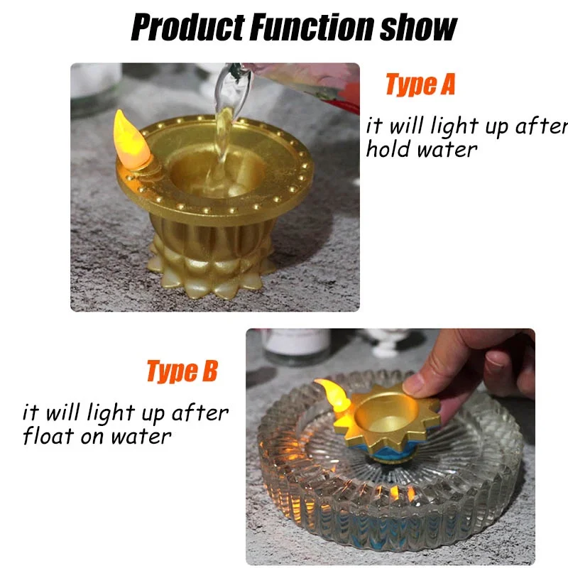 LED Candle Lamp Diwali Simulat - Lighting Decor For Diwali ulasan dan harga