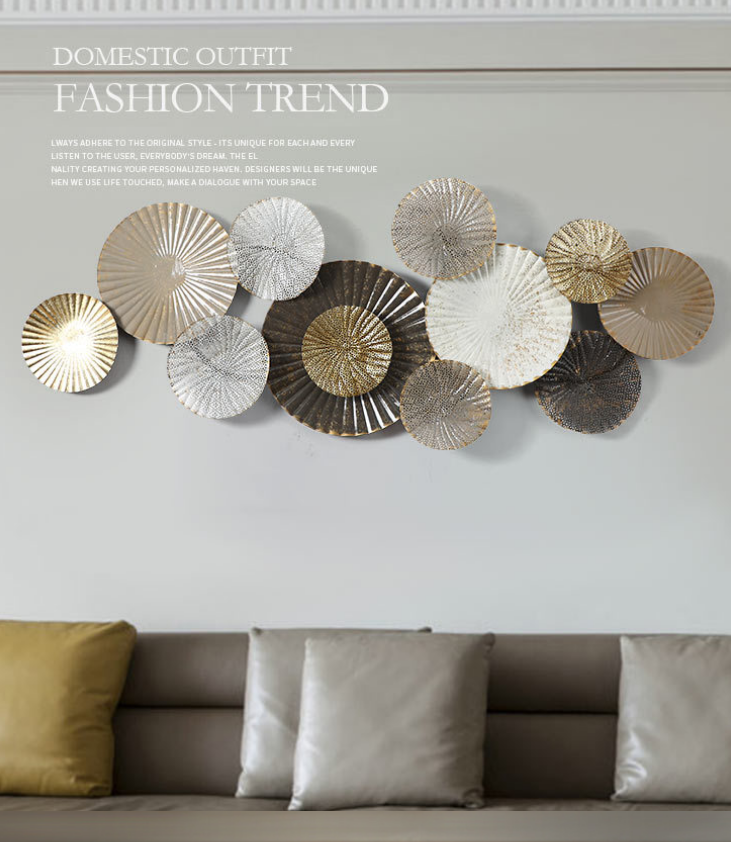 -148x62cm dropshipping product - Lighting Metal Wall Decor ulasan dan harga