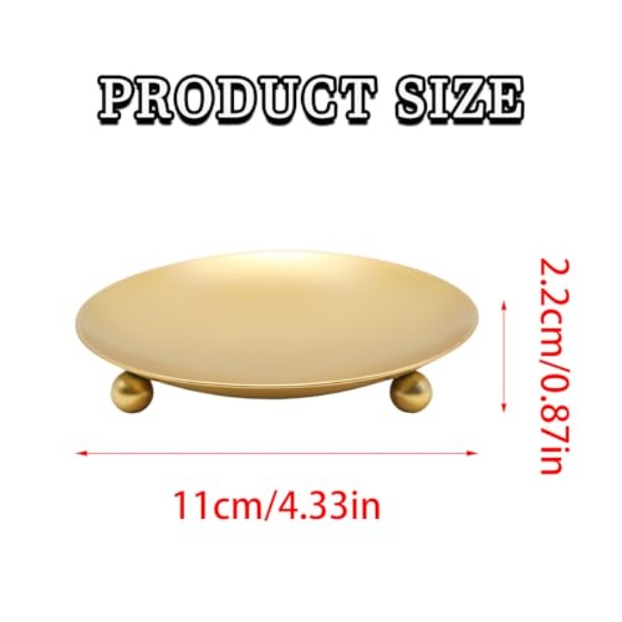 2Pcs Iron Plate Candle Holder  - Candle Holder Set ulasan dan harga