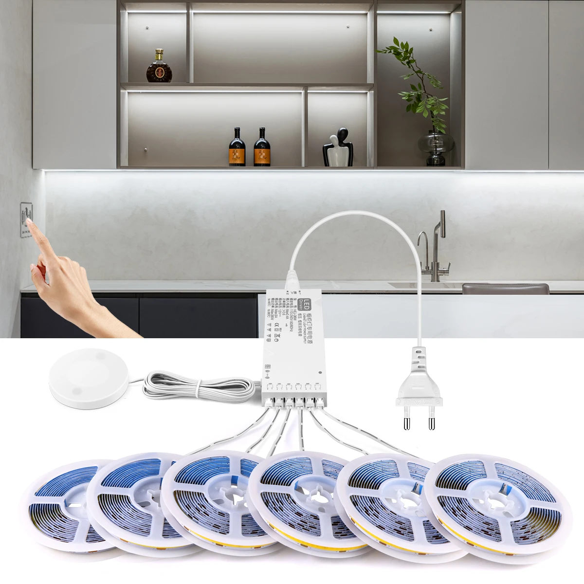 2-6PCS COB LED Strip Light Kit - Lighting Bolt Decor ulasan dan harga