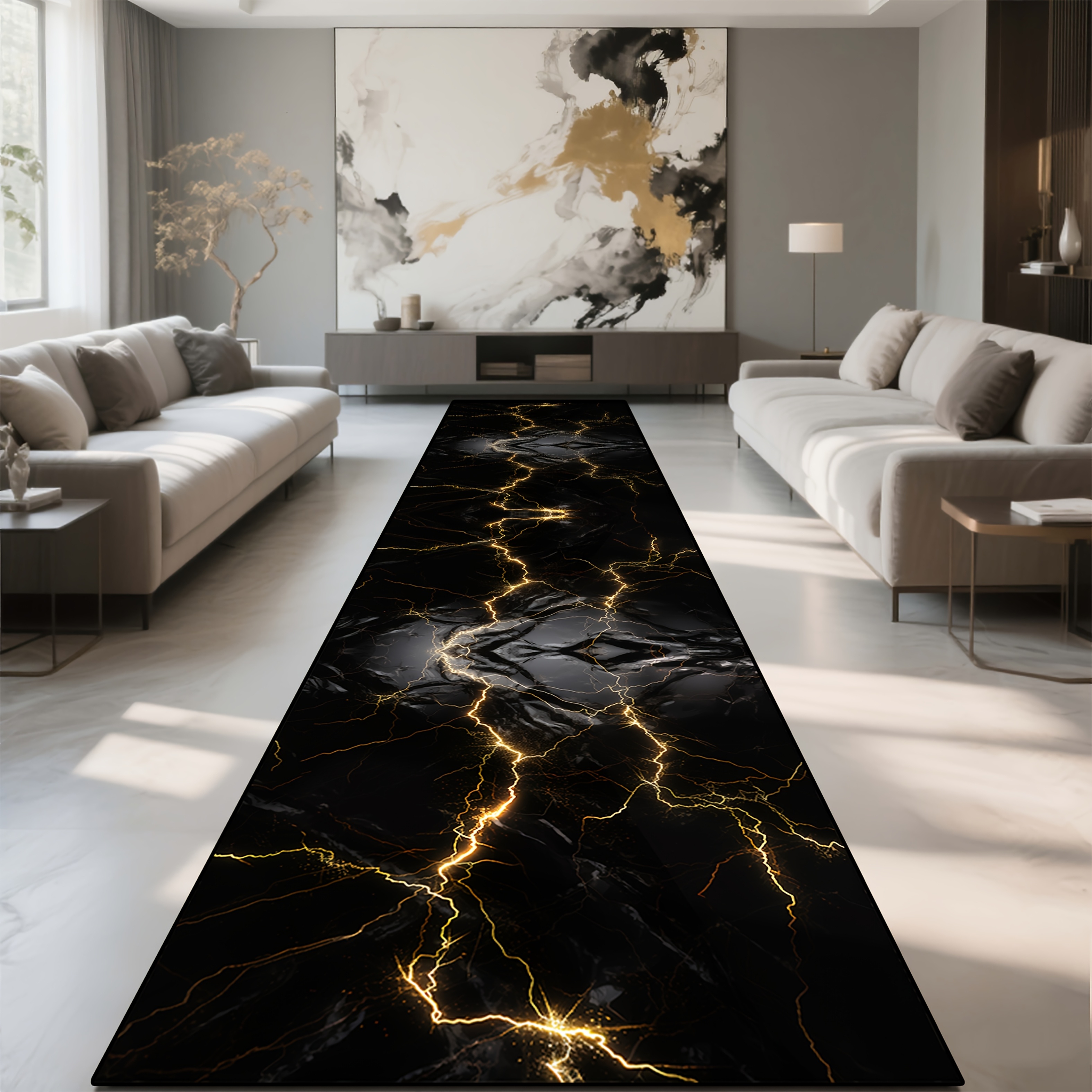 VIKAMA Light Luxury Black Gold - Garage Lighting Decor ulasan dan harga