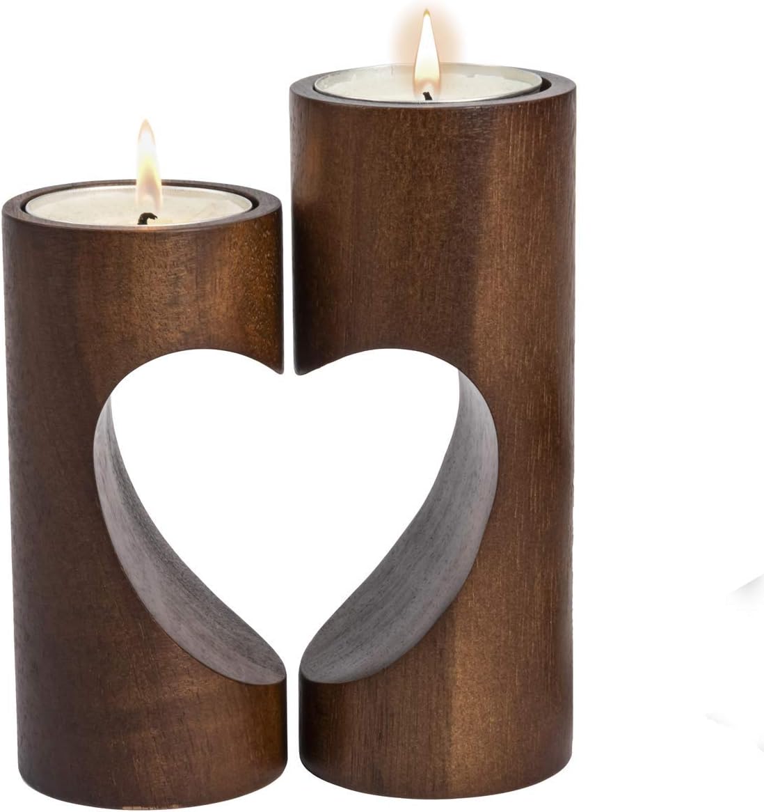 Wood Tealight Candle Holders,  - Candle Holder Set ulasan dan harga