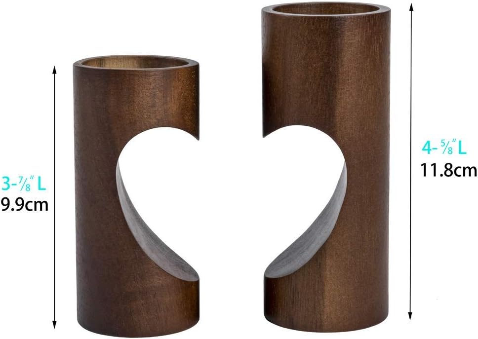 Wood Tealight Candle Holders,  - Candle Holder Set ulasan dan harga