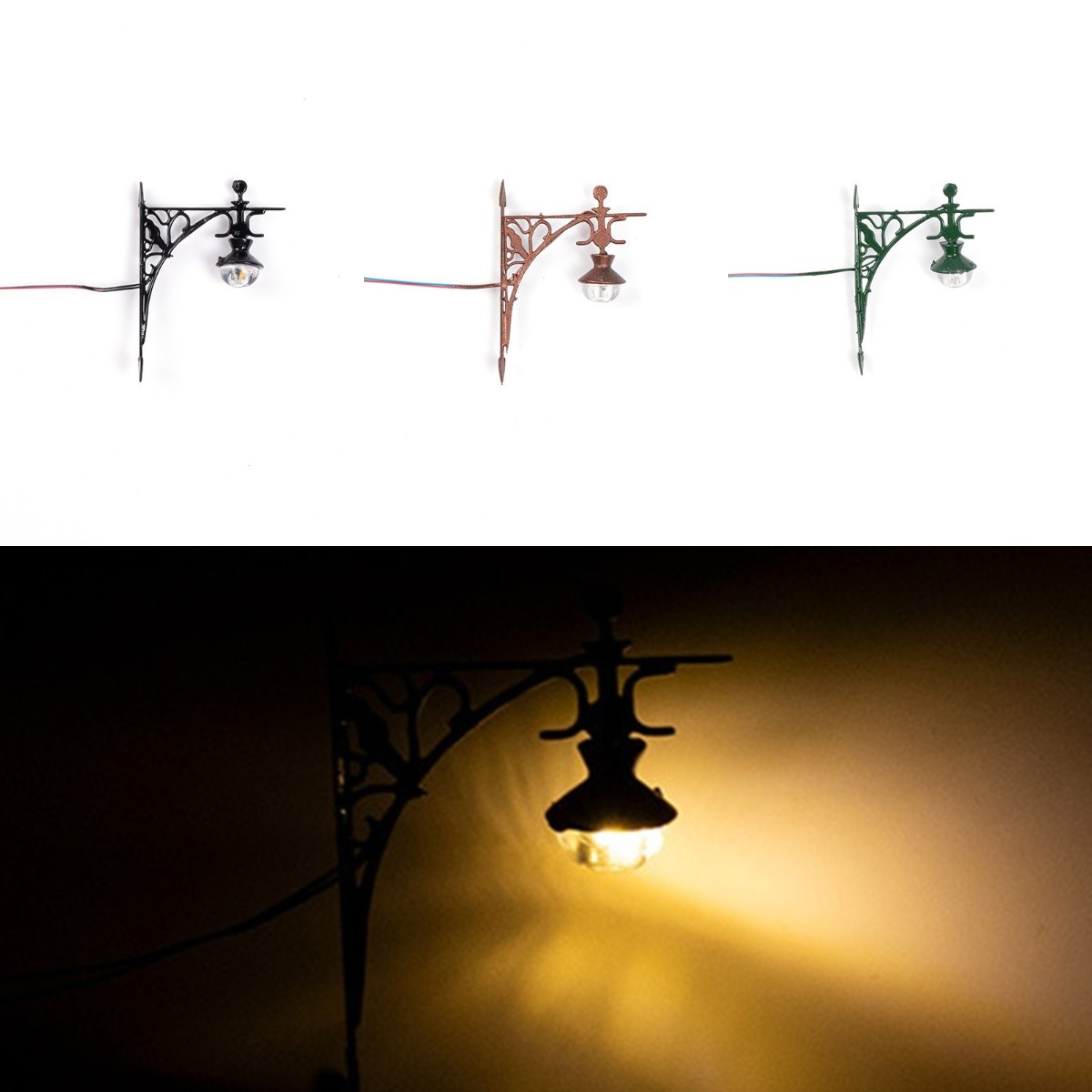 Microlandscape Decoration Lamp - Lighting Metal Wall Decor ulasan dan harga