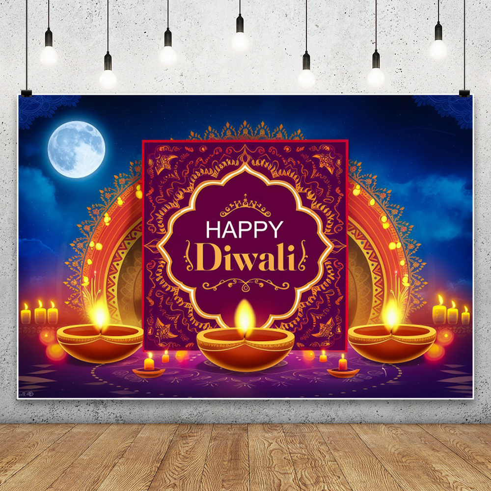 Happy Diwali Photography Backg - Lighting Decor For Diwali ulasan dan harga