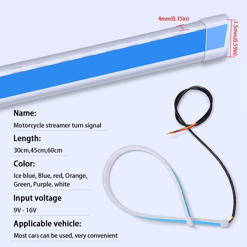 BLALION Motorcycle Turn Signal - Lighting Bolt Decor ulasan dan harga