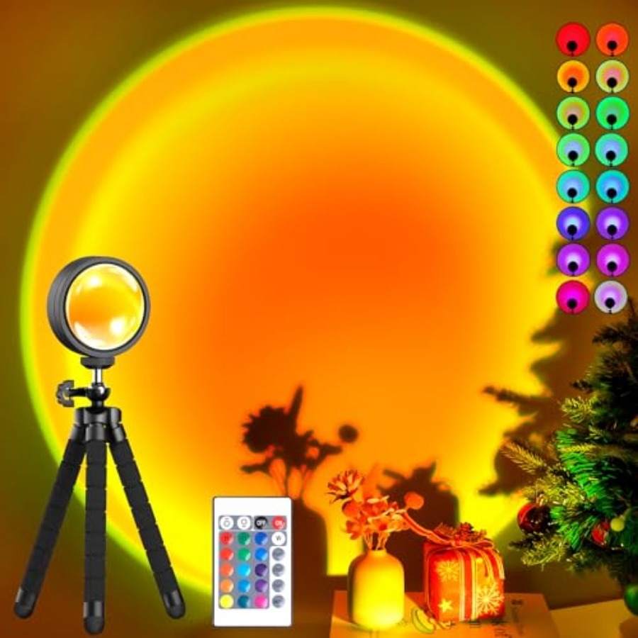 Lamp Projection Rotation LED R - Lighting Decor Living Room ulasan dan harga