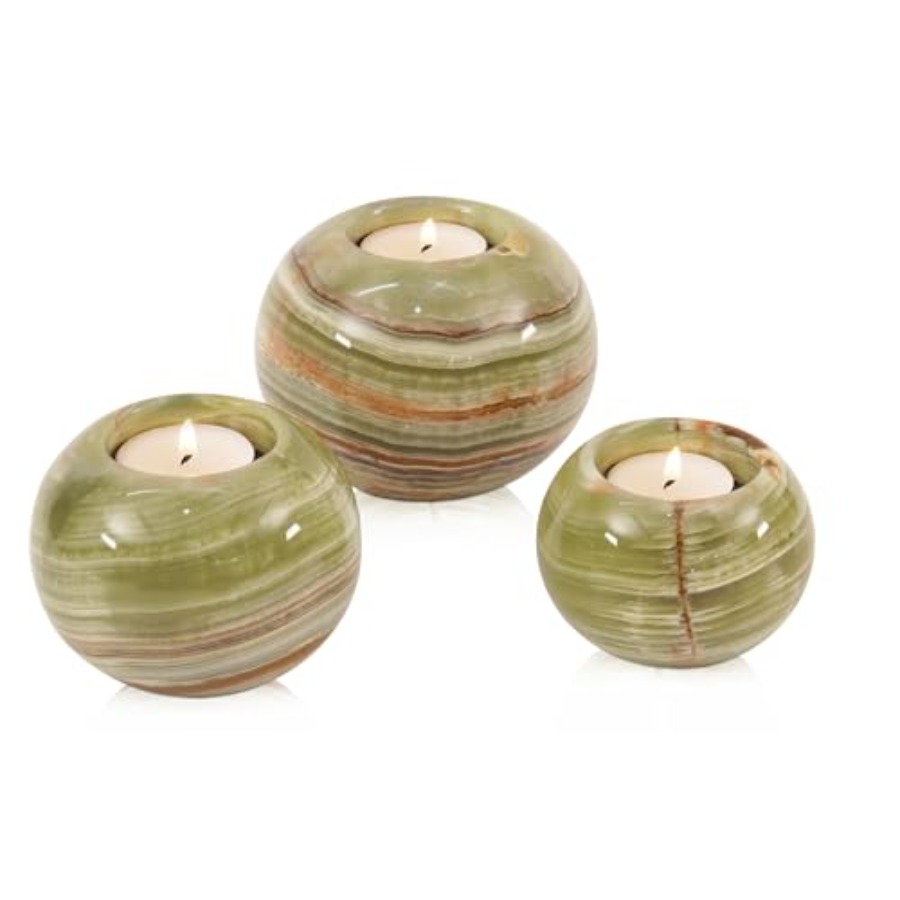 Marble Tealight Candle Holder  - Candle Holder Set ulasan dan harga