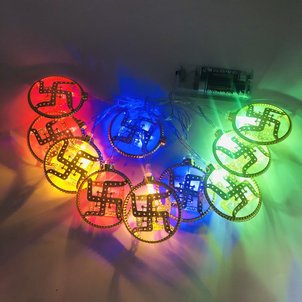 Diwali Light LED AUM OM Swasti - Lighting Decor For Diwali ulasan dan harga